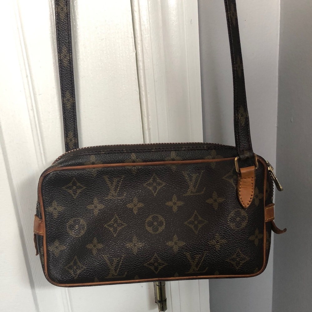 Louis Vuitton monogram pochette marly bandouliere